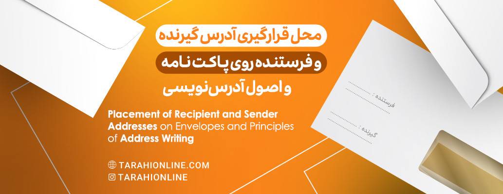 Placement of Recipient and Sender Addresses on Envelopes and Principles of Address Writing